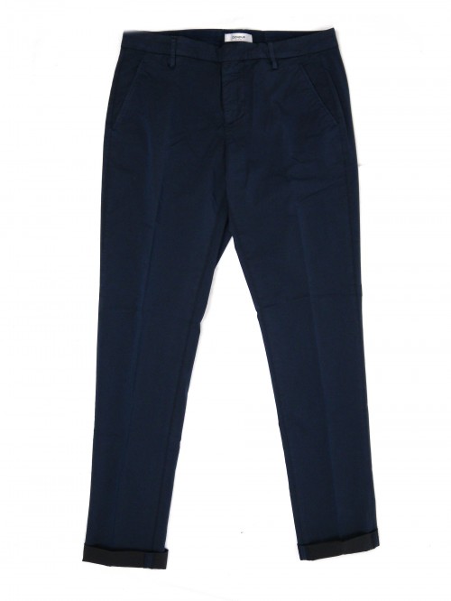Dondup Pantaloni Uomo Mod. Gaubert UP235 CS0087U PTD COL 897 Blu