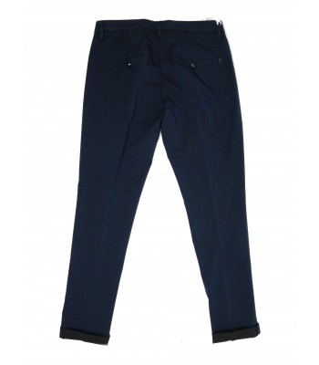 Dondup Pantaloni Uomo Mod. Gaubert UP235 CS0087U PTD COL 897 Blu 2