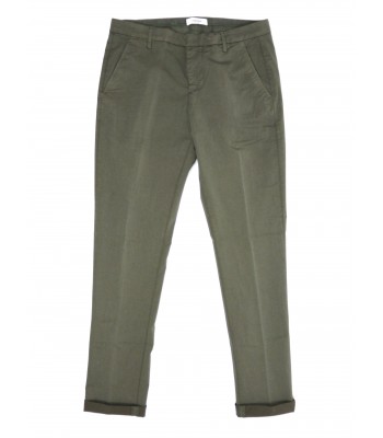 Dondup Pantaloni Uomo Mod. Gaubert UP235 CS0087U PTD COL 647 Verde