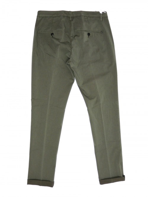 Dondup Pantaloni Uomo Mod. Gaubert UP235 CS0087U PTD COL 647 Verde