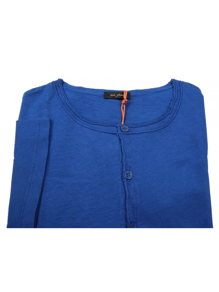 Ne Pas Maglia Serafino Uomo Mod. 29112 M/M Unita Indaco