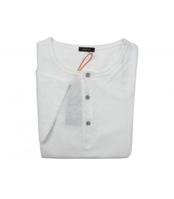 Ne Pas Serafino Man Shirt Mod. 29112 S / S Plain White