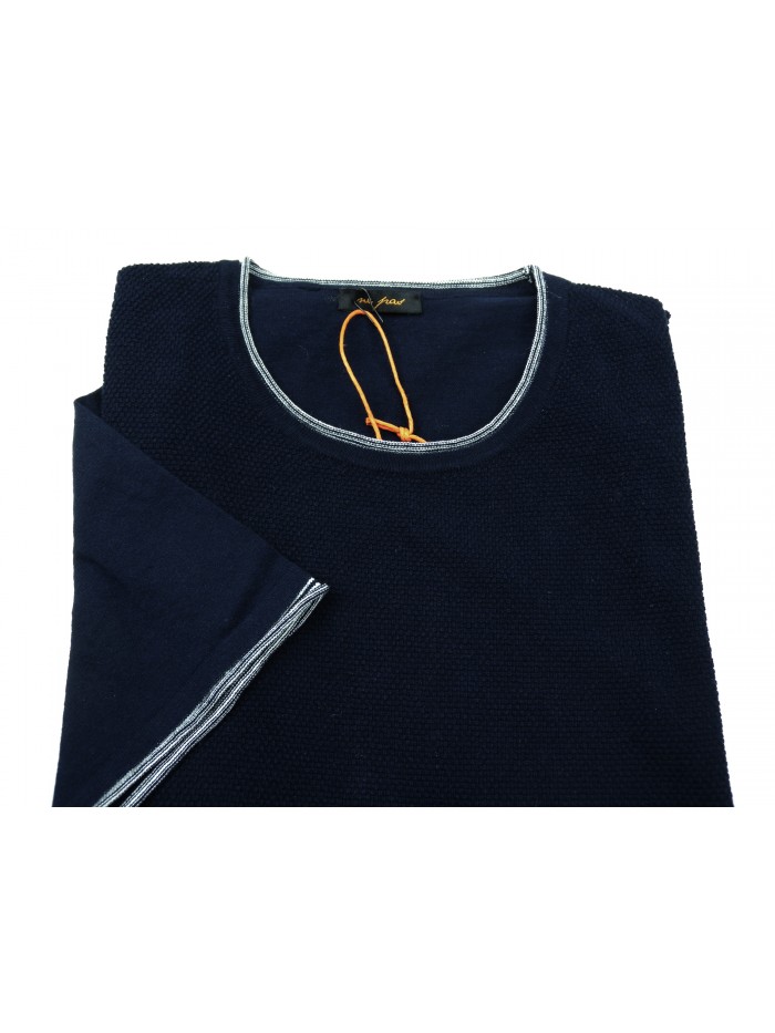 Ne Pas Maglia Uomo Mod. 19026 M/M Unita Blu righino Bianco