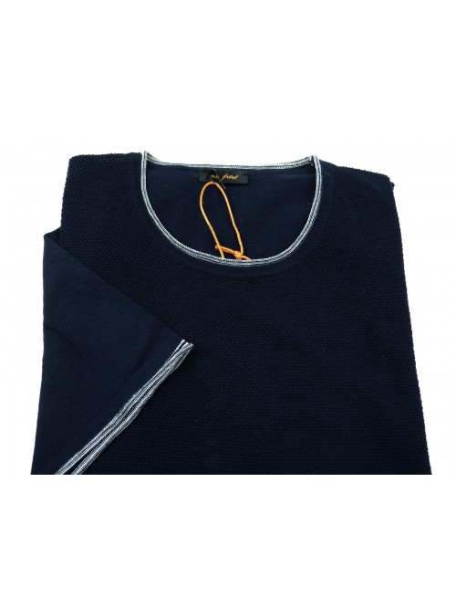 Ne Pas Maglia Uomo Mod. 19026 M/M Unita Blu righino Bianco