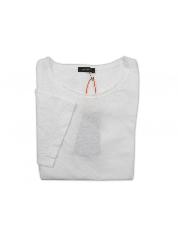 Ne Pas T-Shirt Uomo Mod. 2/9111 M/M Unita Bianco Ne Pas T-Shirt Uomo Mod. 2/9111 M/M Unita Bianco