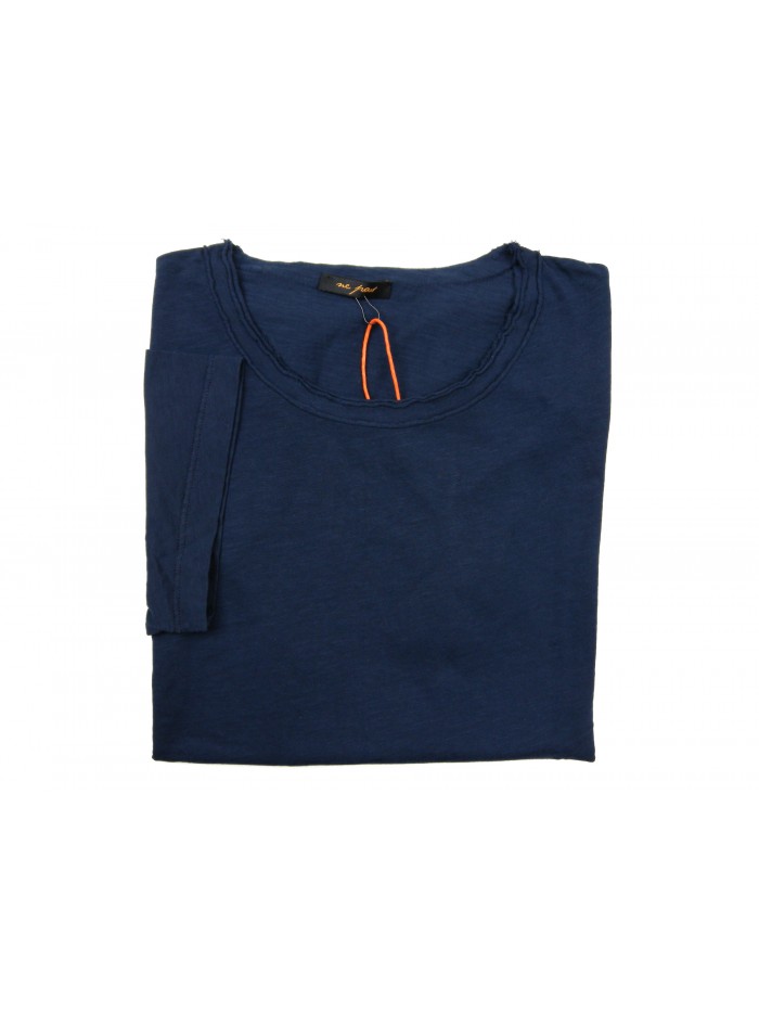Ne Pas T-Shirt Uomo Mod. 2/9111 M/M Unita Blu Ne Pas T-Shirt Uomo Mod. 2/9111 M/M Unita Blu