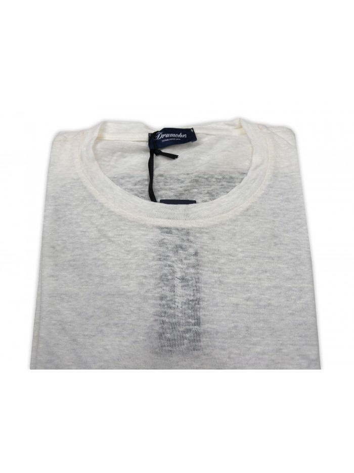 Drumohr Maglia Uomo M/L Mod. DTLS001 VAR 120 Panna
