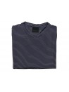 RRD T-Shirt Uomo M/M Mod. Monte Bianco Shirty Rigata Blu