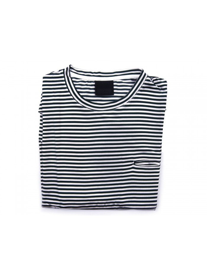 RRD Men's T-Shirt M / M Mod. Shirty Blue Striped Sea with Pocket RRD Men's T-Shirt M / M Mod. Shirty Blue Striped Sea with Pocket