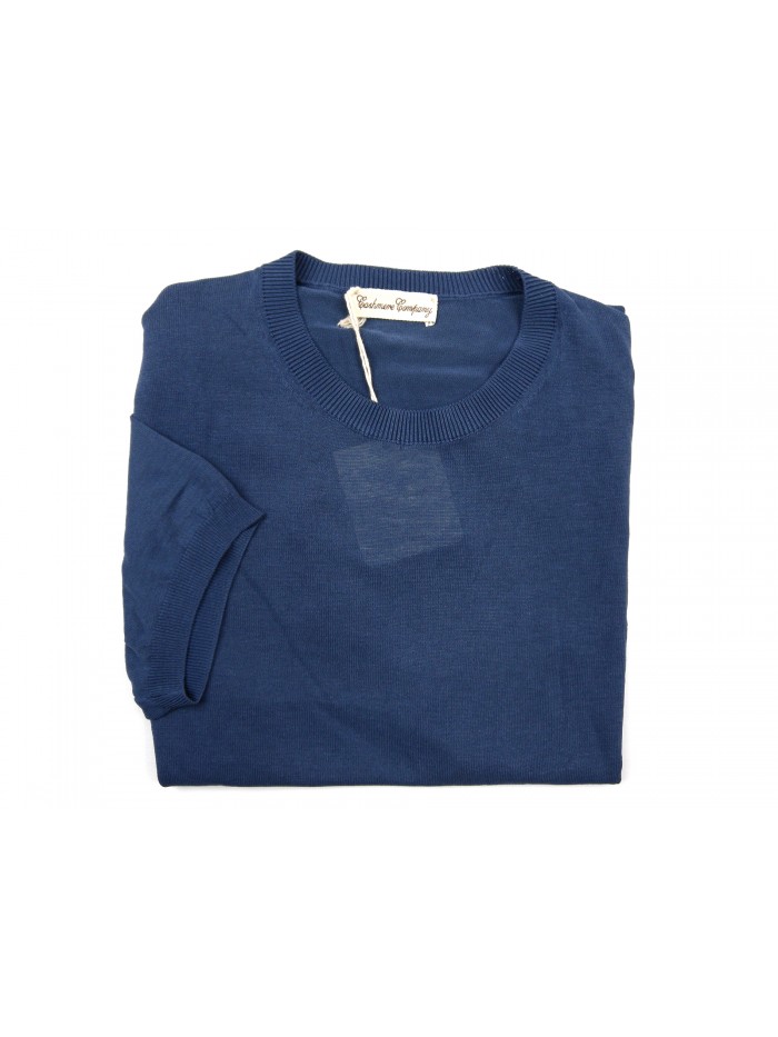 Cashmere Company Maglia Uomo M/M Mod. EU108524 COL 810 Blu Cashmere Company Maglia Uomo M/M Mod. EU108524 COL 810 Blu