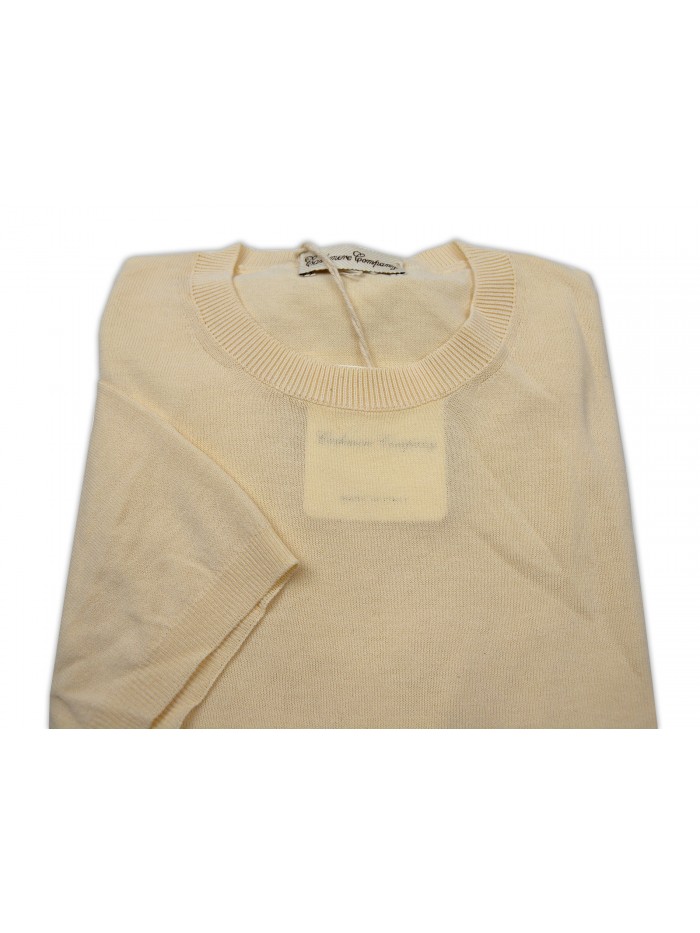 Cashmere Company Men's Sweater M / M Mod. EU108524 COL 826 Cream