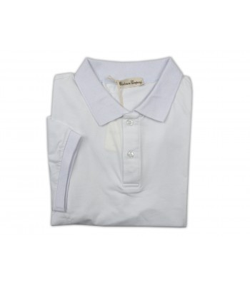 Cashmere Company Men's Polo Shirt M / M Mod. PU108120 COL 1923 White