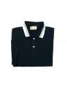 Luigi Borrelli Men's Polo Shirt M / M Mod. BC50700 / 62590 Blue