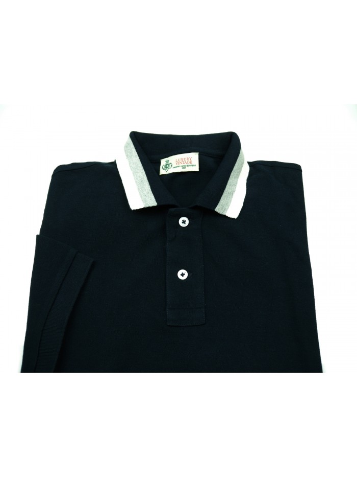 Luigi Borrelli Polo Uomo M/M Mod. BC50700/62590 Blu