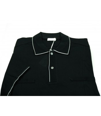 Malo Men's Polo Shirt M / M Mod. RE27ABE 0830 / E286 Black 2