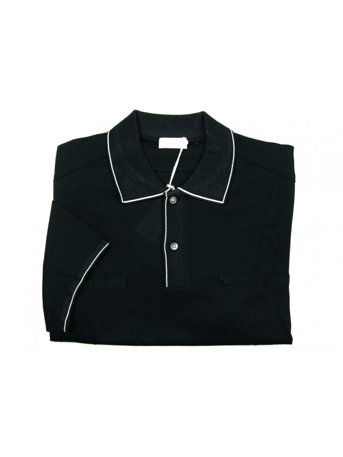 Malo Polo Uomo M/M Mod. RE27ABE 0830/E286 Nero Malo Polo Uomo M/M Mod. RE27ABE 0830/E286 Nero