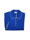 Malo Men's Polo Shirt M / M Mod. RE27ABE 0830 / E0762 Bluette