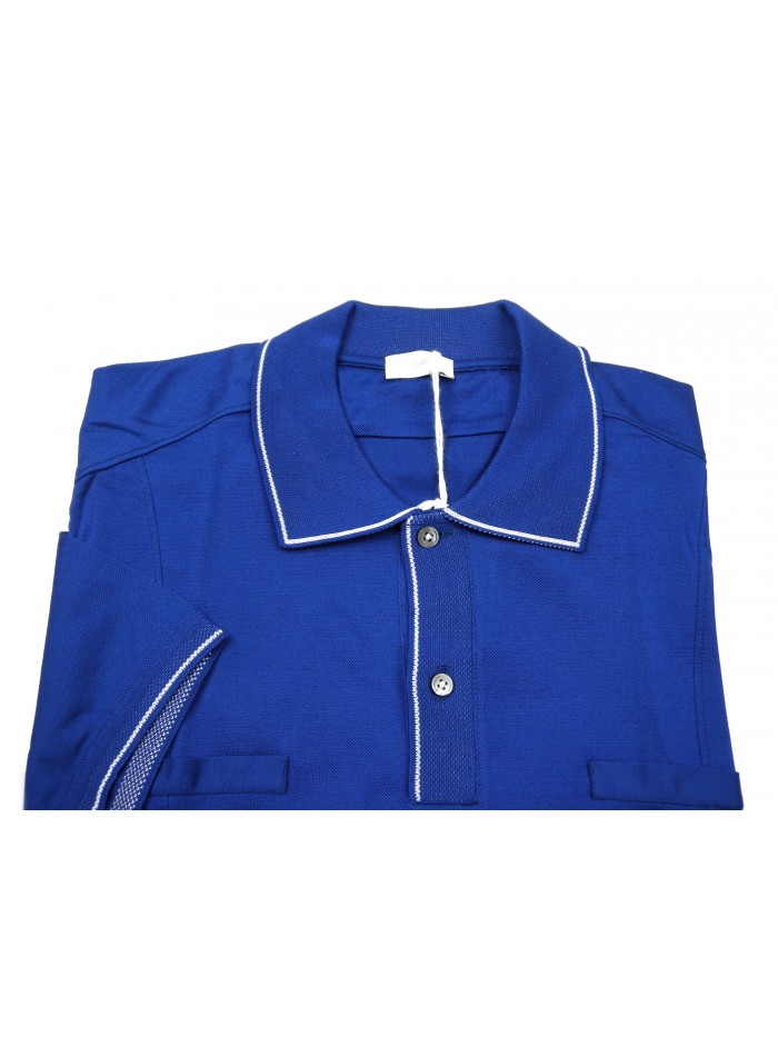 Malo Polo Uomo M/M Mod. RE27ABE 0830/E0762 Bluette