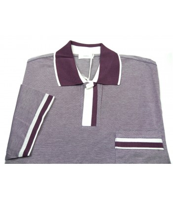 Malo Polo Uomo M/M Mod. RE27AAE820 EB435 Oxford Viola 2