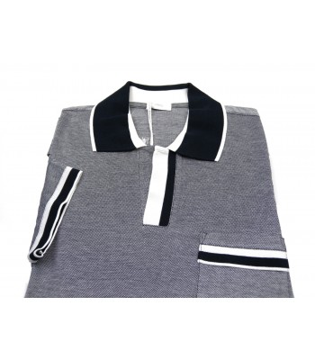 Malo Polo Uomo M/M Mod. RE27AAE820 E6190 Oxford Nero 2