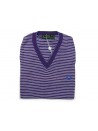 Fred Perry Man Vest Art. 30412151 COL 0034 Purple Striped