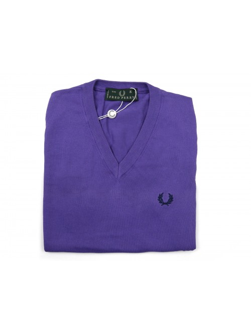 Fred Perry Man Vest Art. 30402079 COL 0869 Plain Purple Fred Perry Man Vest Art. 30402079 COL 0869 Plain Purple
