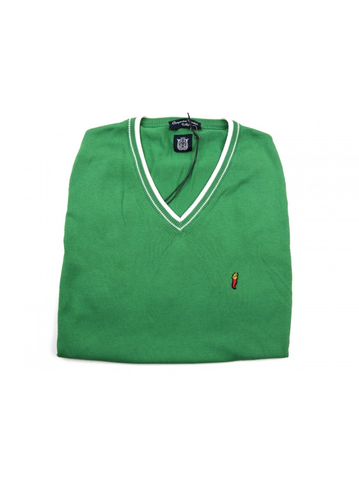 Cooperativa Pescatori Posillipo Gilet Uomo Art. CP1138E10 Verde Cooperativa Pescatori Posillipo Gilet Uomo Art. CP1138E10 Verde