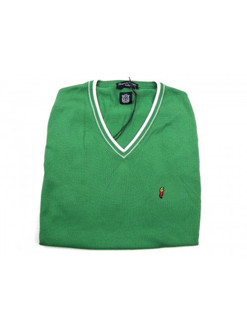 Cooperativa Pescatori Posillipo Gilet Uomo Art. CP1138E10 Verde Cooperativa Pescatori Posillipo Gilet Uomo Art. CP1138E10 Verde