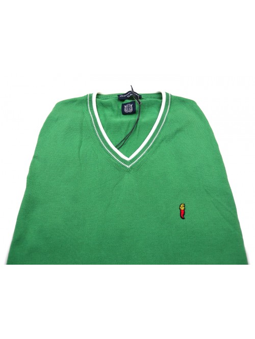 Cooperativa Pescatori Posillipo Man Vest Art. CP1138E10 Green