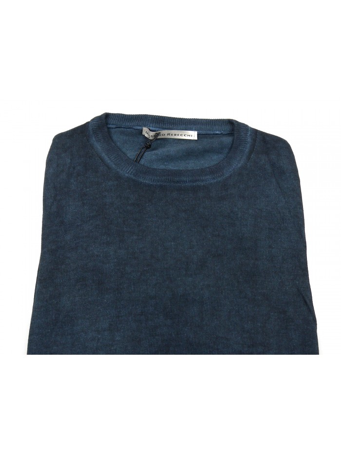 Massimo Rebecchi Men's Vest Mod. MOB630KS Blue Melange