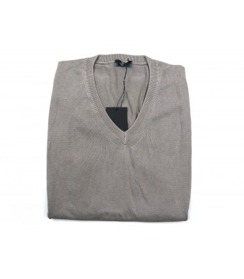 Rossopuro Man Vest Mod. U609 / AW Plain Light Dove Gray