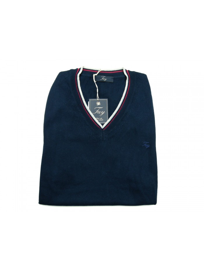 Fay Man Vest Art. NMMC1242320 Blue Fay Man Vest Art. NMMC1242320 Blue