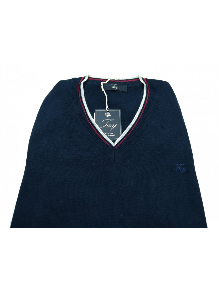 Fay Gilet Uomo Art. NMMC1242320 Blu