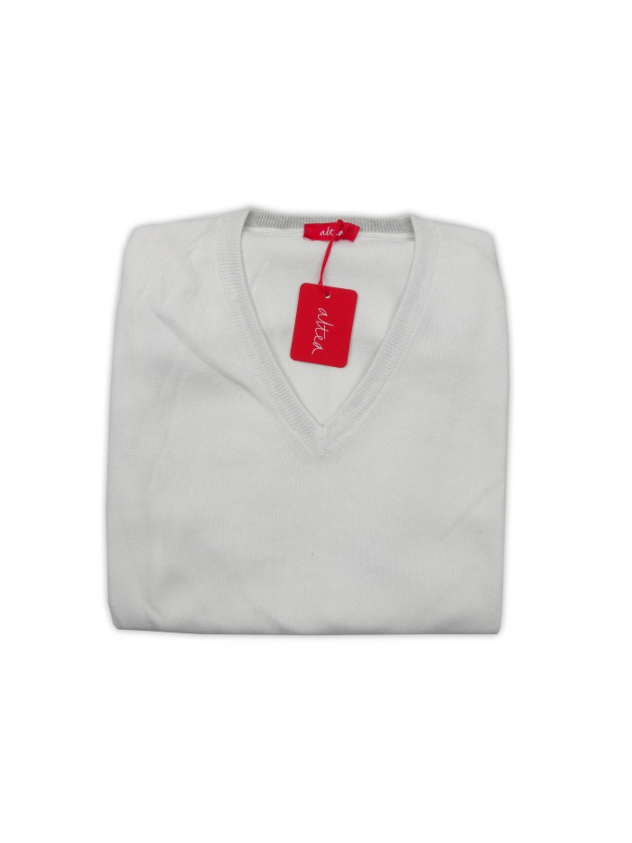 Altea Men's Vest Art. N1054267274 32577 Plain White Altea Men's Vest Art. N1054267274 32577 Plain White