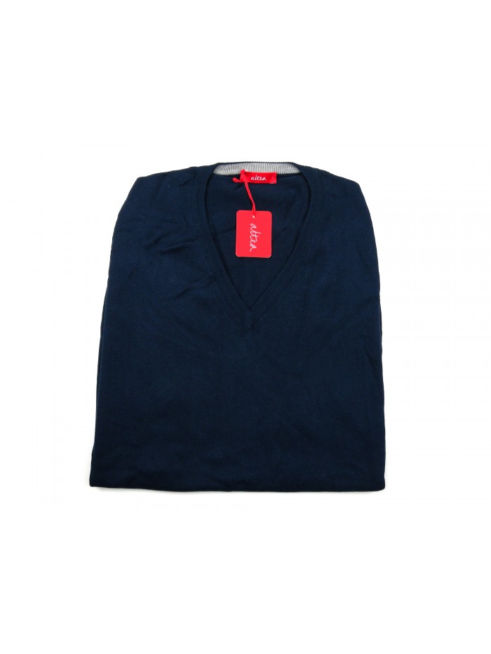 Altea Men's Vest Art. 01448895996 32572 Plain Blue Altea Men's Vest Art. 01448895996 32572 Plain Blue