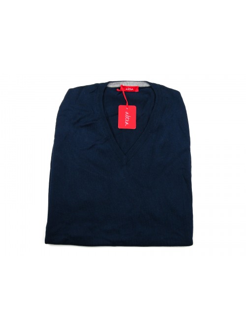 Altea Men's Vest Art. 01448895996 32572 Plain Blue Altea Men's Vest Art. 01448895996 32572 Plain Blue