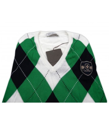 Ballantyne Man Vest Art. Argilè Rombi Golf Green 2