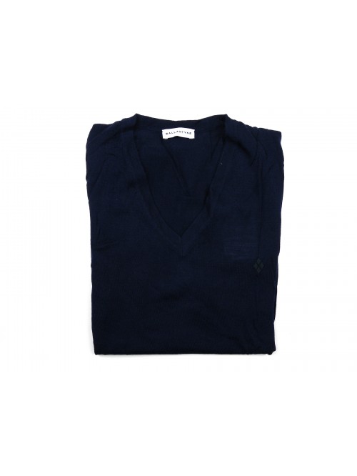 Ballantyne Gilet Uomo Art. V Neck Abisso Blu
