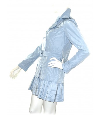 Daniel & Mayer Giacca Donna Impermeabile Art. H MOORE Celeste 2