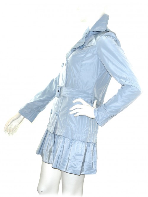 Daniel & Mayer Giacca Donna Impermeabile Art. H MOORE Celeste