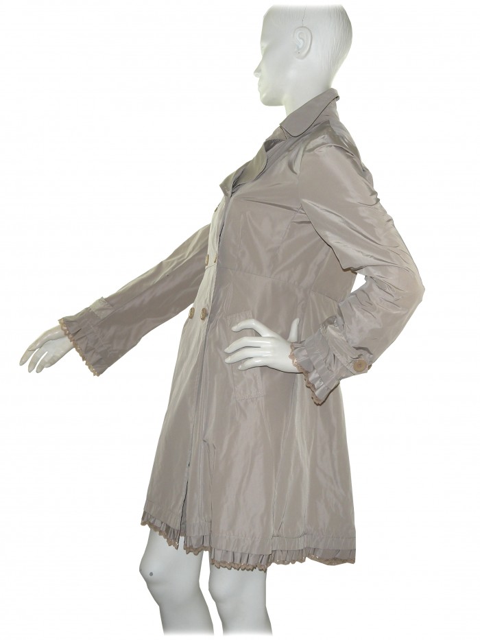 Daniel & Mayer Women's Waterproof Jacket Art. 3109 Beige Flared