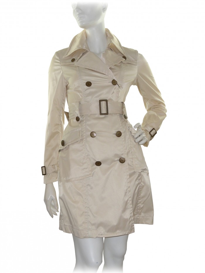 Zona Brera Giacca Donna Impermeabile Art. Red Chanelle Beige Zona Brera Giacca Donna Impermeabile Art. Red Chanelle Beige