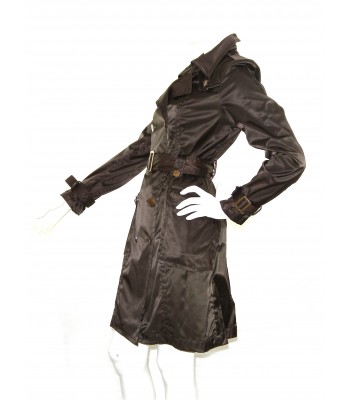 Zona Brera Giacca Donna Impermeabile Art. Red Chanelle Marrone 2