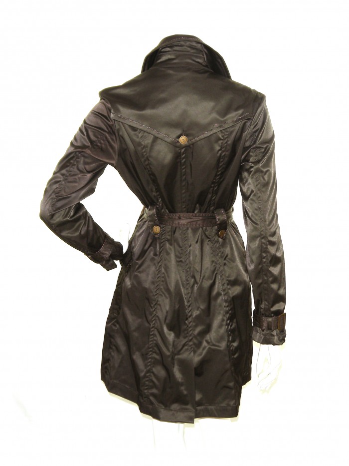 Zona Brera Waterproof Woman Jacket Art. Red Chanelle Brown