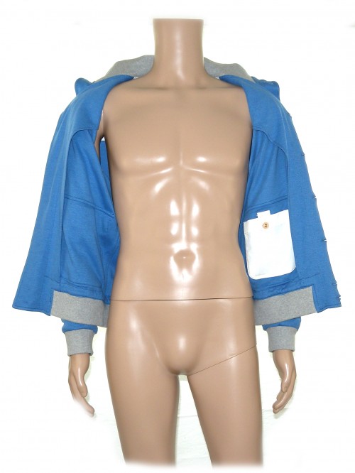 Rodrigo Giubbotto Uomo Mod. 8393 5521 COL 230 Azzurro