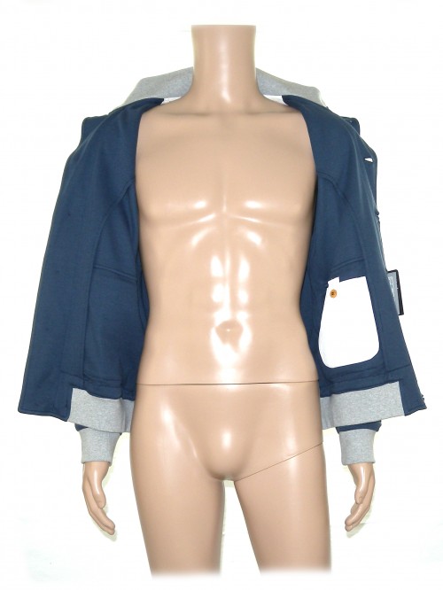 Rodrigo Man Jacket Mod. 8393 5521 COL 250 Blue