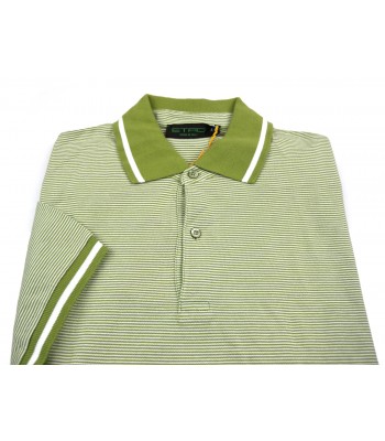 Etro Polo Uomo Art. 164079255 503 Rigata Verde 2