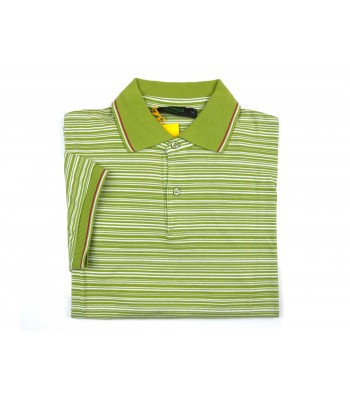 Etro Men's Polo Art. 164089256 503 Green Striped