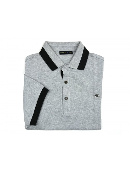 Etro Men's Polo Art. 146009391 3 Pearl Unit Etro Men's Polo Art. 146009391 3 Pearl Unit