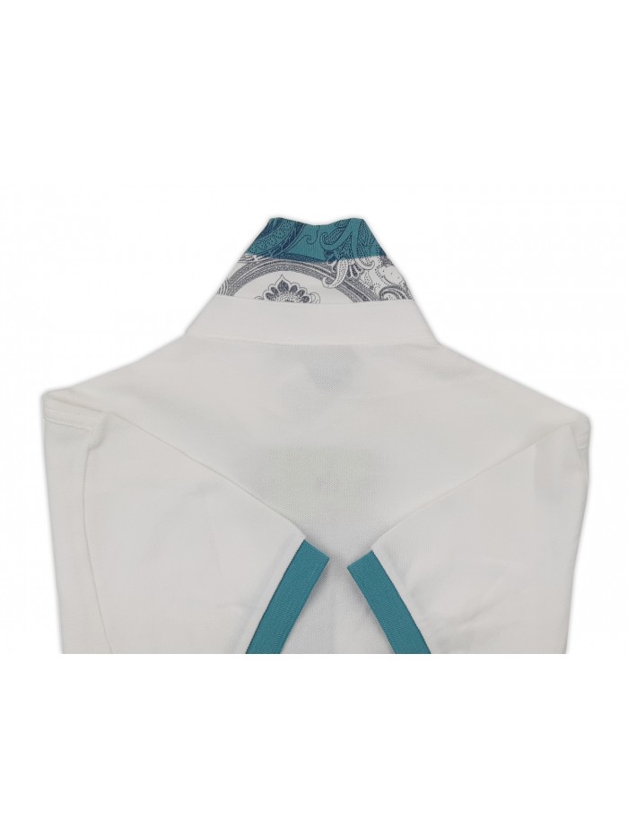 Etro Polo Uomo Art. 146009361 991 Unita Bianca